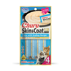 Churu Skin Coat Atun Con Ostion 4u X 14 Gr Usa673