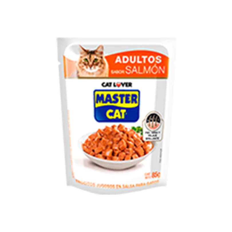 Alimento Húmedo Master Cat Salmon 85 Gr
