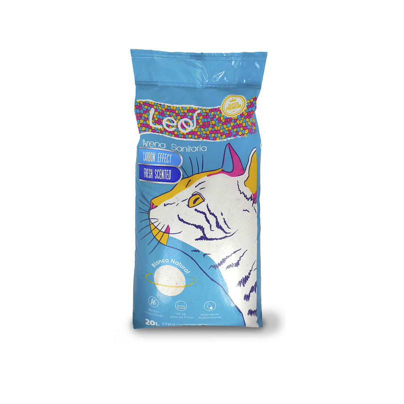 Arena Leo Blanca Con Carbon 17 Kg. 2