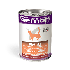 Gemon Cat Adult Salmon Shrimps 415 Gr