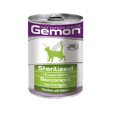 Gemon Cat Sterilized Rabbit 415 Gr.