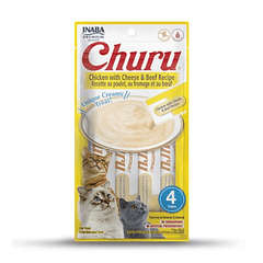 Churu Pollo Queso Carne  4u X 14 Gr Usa670