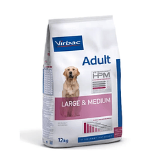 Hpm Virbac Adult Large & Medium 12 Kg Dog 