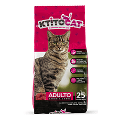 Ktito Cat Adulto Sabor Carne 25 Kg