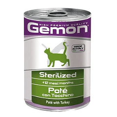 Gemon Cat Sterilizado Pate Turkey 400 Gr