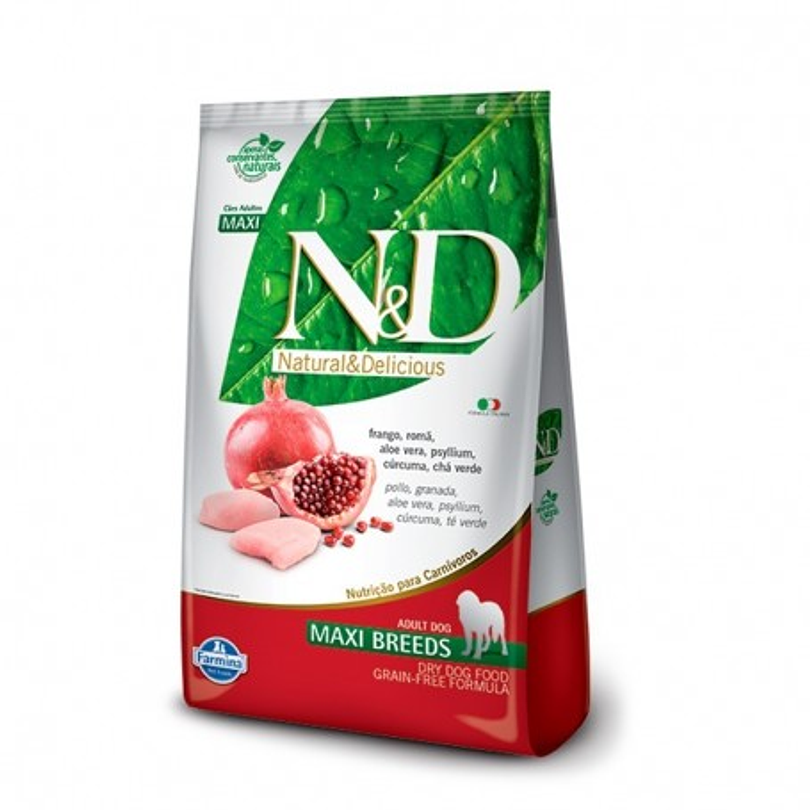 Nd Prime Canine Adulto Maxi  Pollo Granada 10.1 Kg