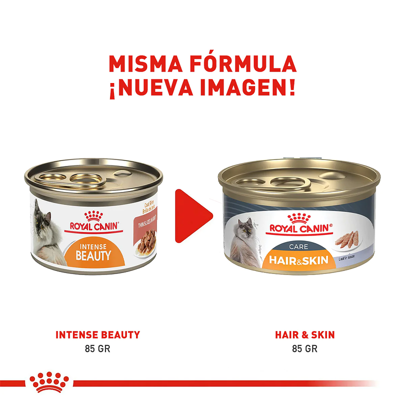 Royal Canin Hair Skin Lata 145 Gr 1