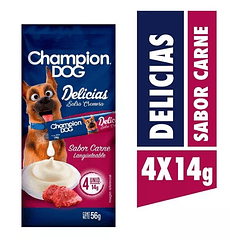 Champion Dog Delicias De Carne 4 X 14 Gr