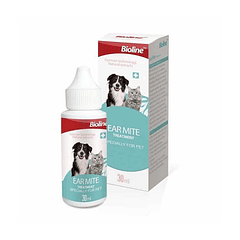 Aceite para ácaros del oído en perros y gatos 30 ml