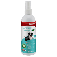 Spray anti-parásitos Bioline para perros y gatos (fórmula margosa) 207 ml