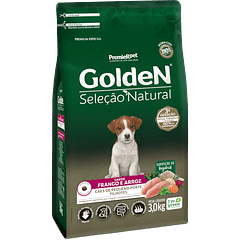 Premier Golden Select Natural Perro Cachorro mini bits Pollo y Arroz 3 kg
