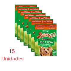 Dog Chow Display 15 Unidades Mini Y Peq Sabores