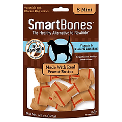 Smart Bones 8 Mini Huesos Mant.Mani 112 Gr