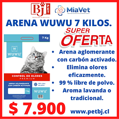 Wuwu Arena con Carbon 7 Kg Lavanda