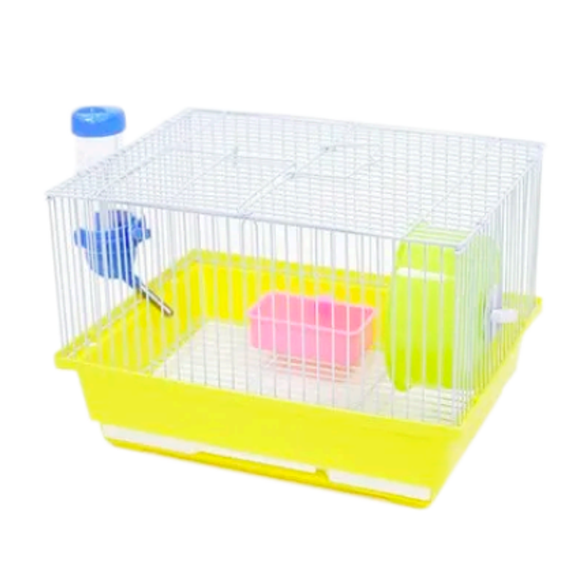 Jaula Hamster 1 piso simple 30 x 23 x 31 cm - Cod 114