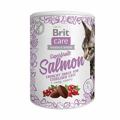 Brit Care Cat Snack Superfruits Salmon 100 G