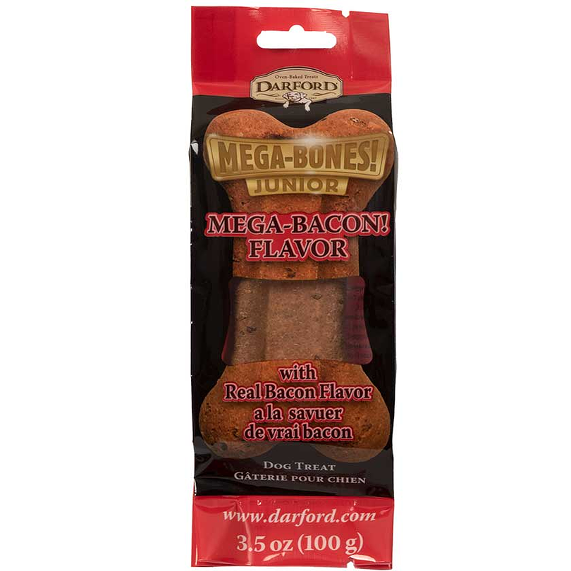 Darford Mega-Bones Junior Mega-Bacon Flavor 100 Gr 