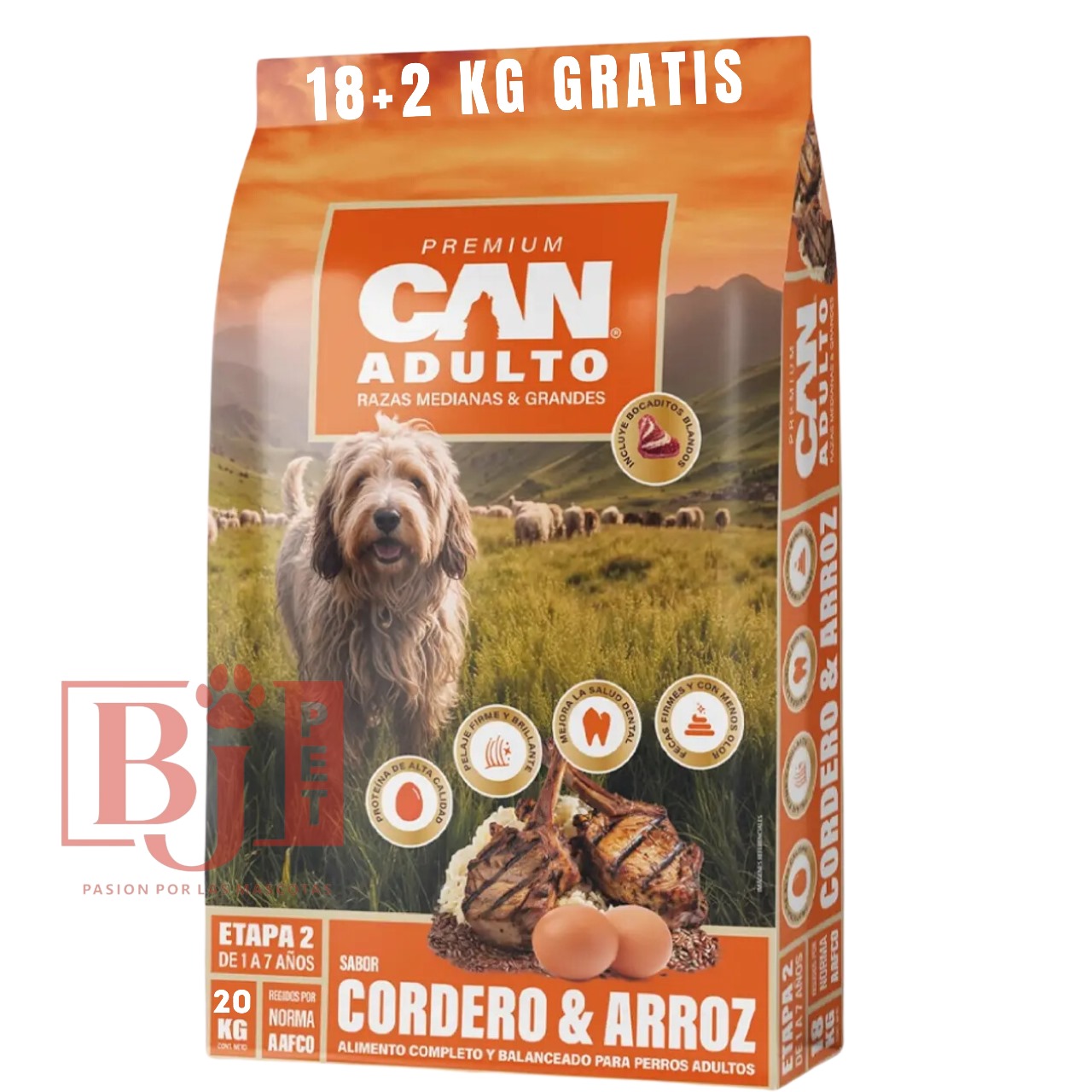 Can Adulto 18 + 2 Kg. | PET BJ