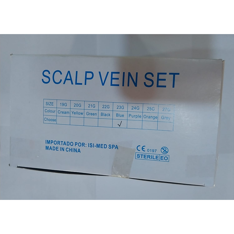 Aguja Mariposa 23g Caja 100 Unidades 1