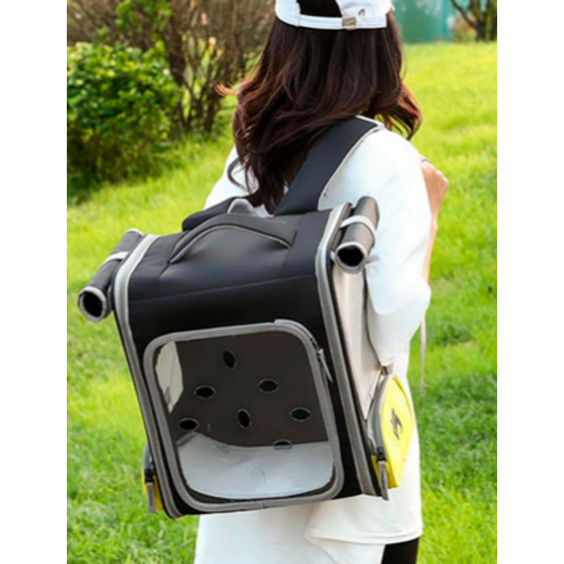 Maleta Transportadora Con Ventilacion Manillas y Ruedas 2