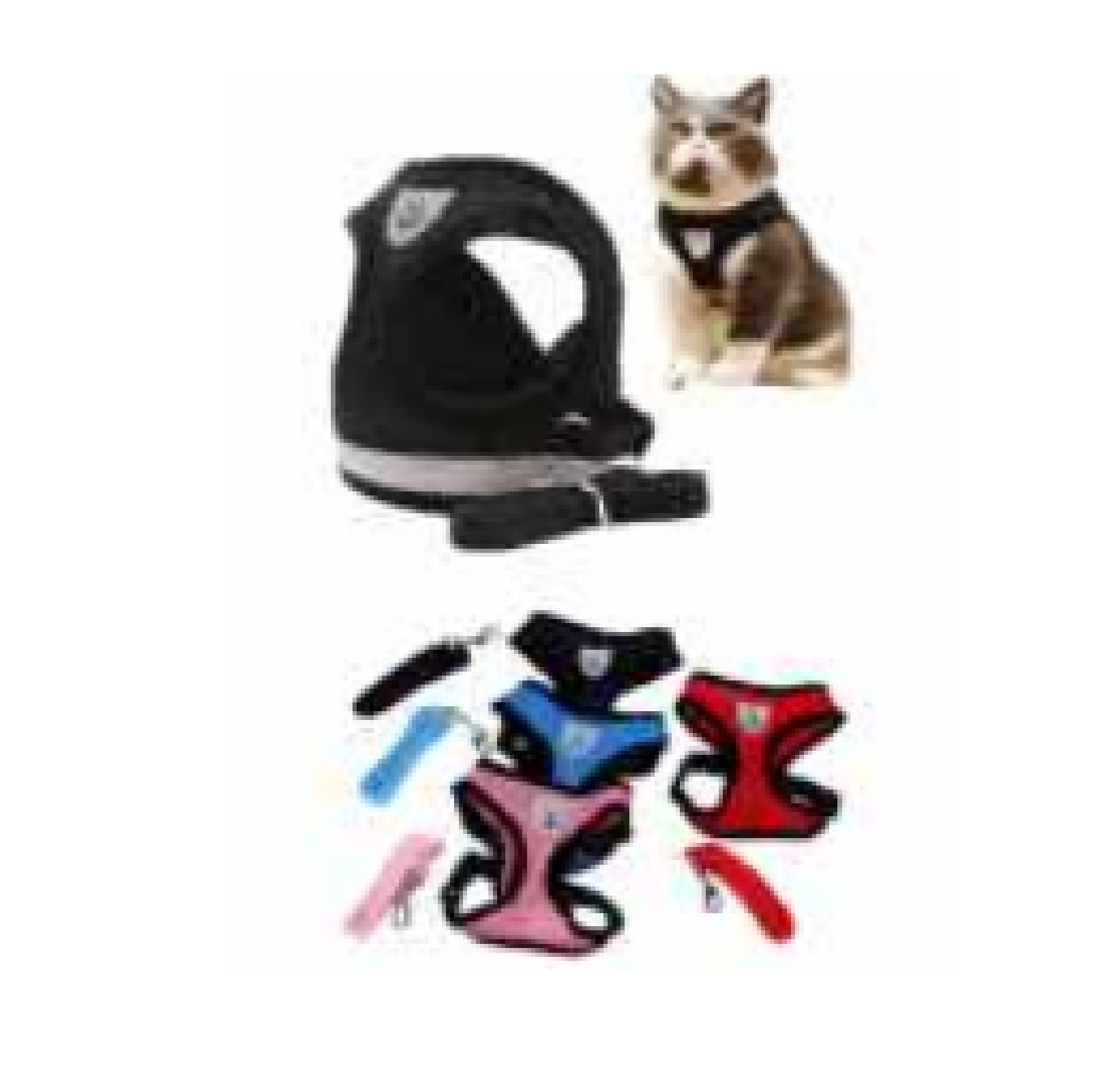 Arnes Pechera Chaleco Para Perro Y Gato Raza Pequeña Talla S