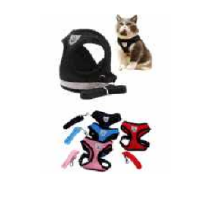 Arnes Pechera Chaleco Para Perro Y Gato Raza Pequeña Talla L 1