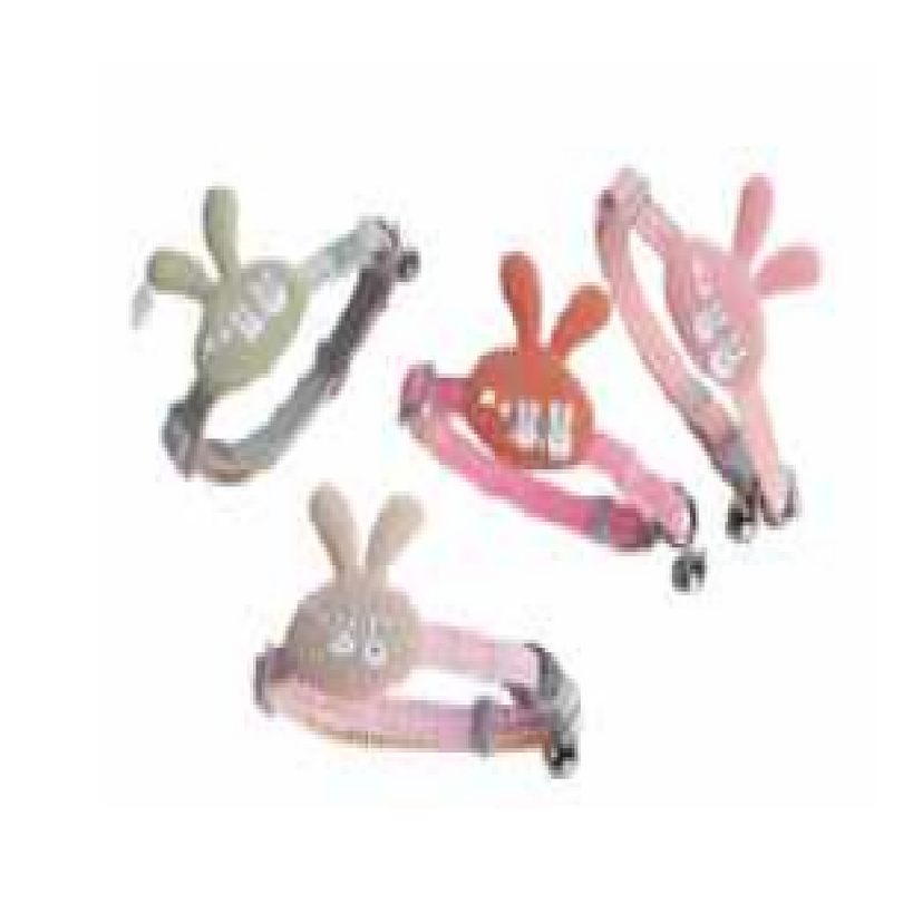 Collar Para Gato Diseño Cara De Conejo 1