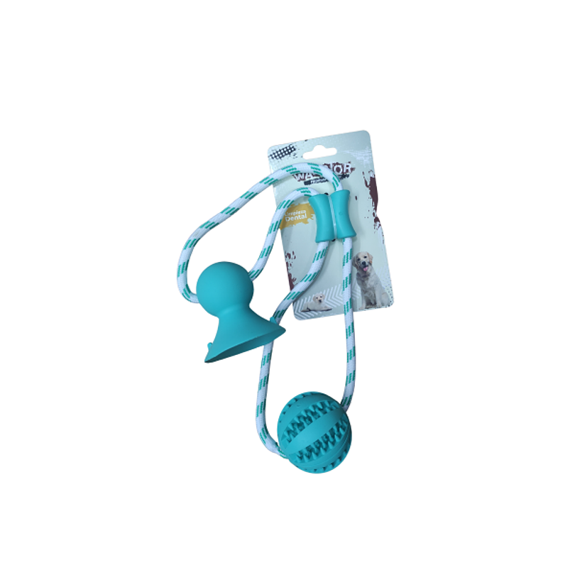 Pelota Dental Con Ventosa Y Cuerda