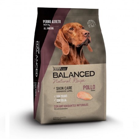 Balanced Natural Recipe Pollo Perro Adulto 3kg