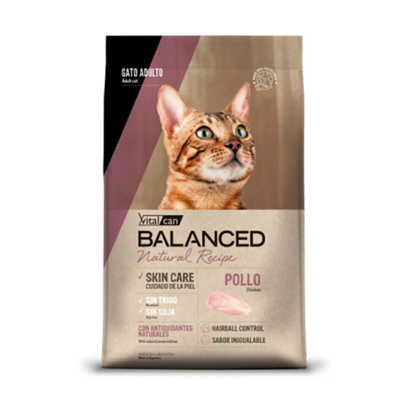 Balanced Natural Recipe Gato Pollo Gato Adulto 7.5 kg