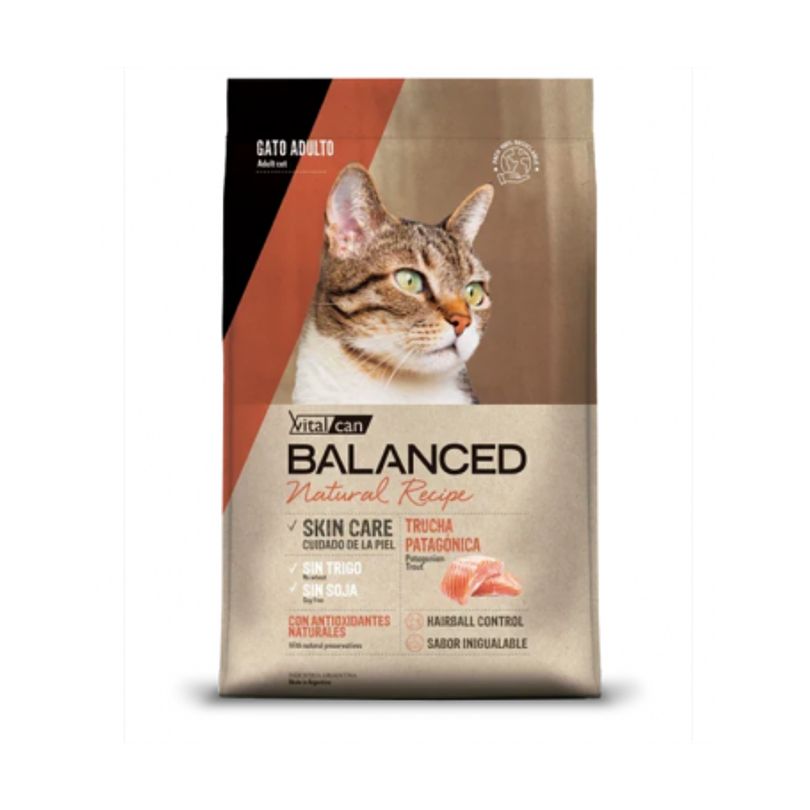 Balanced Natural Recipe Gato Trucha Patagonica 3 Kg