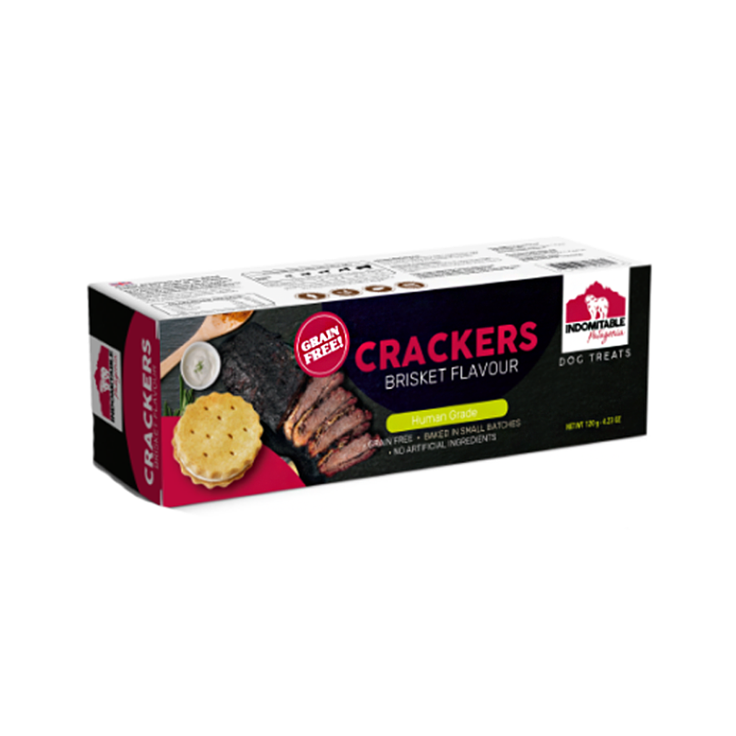 Indomitable Patagonia Galleta Crackers Carne Ahumada 130 Gr.