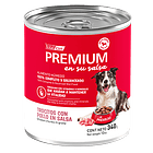 Premium Lata Perro Adulto En Su Salsa Trocitos De Pollo 340 Gr 2