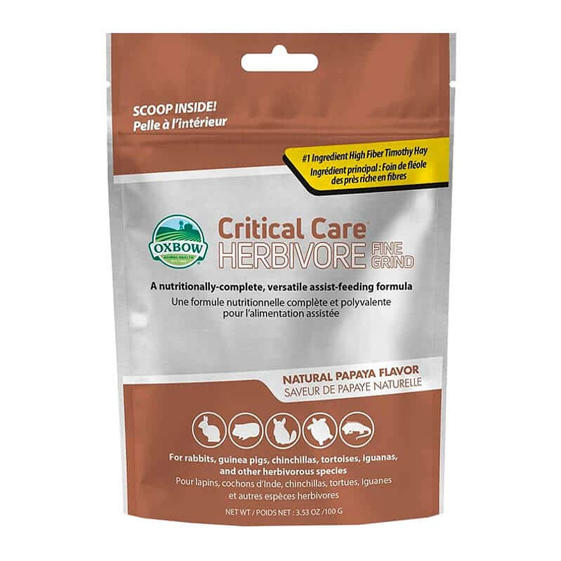 Oxbow Critical Care Fine Grind Herbivoros 100 Grs