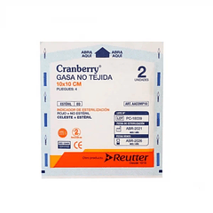 Gasa Esteril No Tejida 10×10 Cm 2 Unid