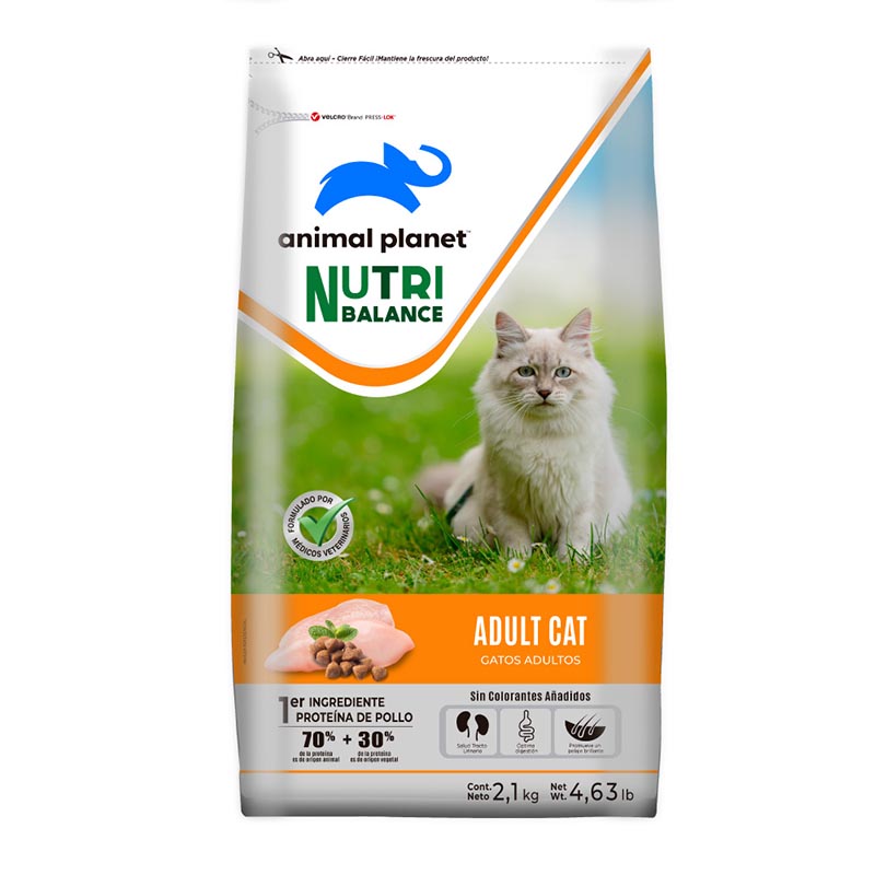 ANIMAL PLANET ADULTO GATO 2,1 KG