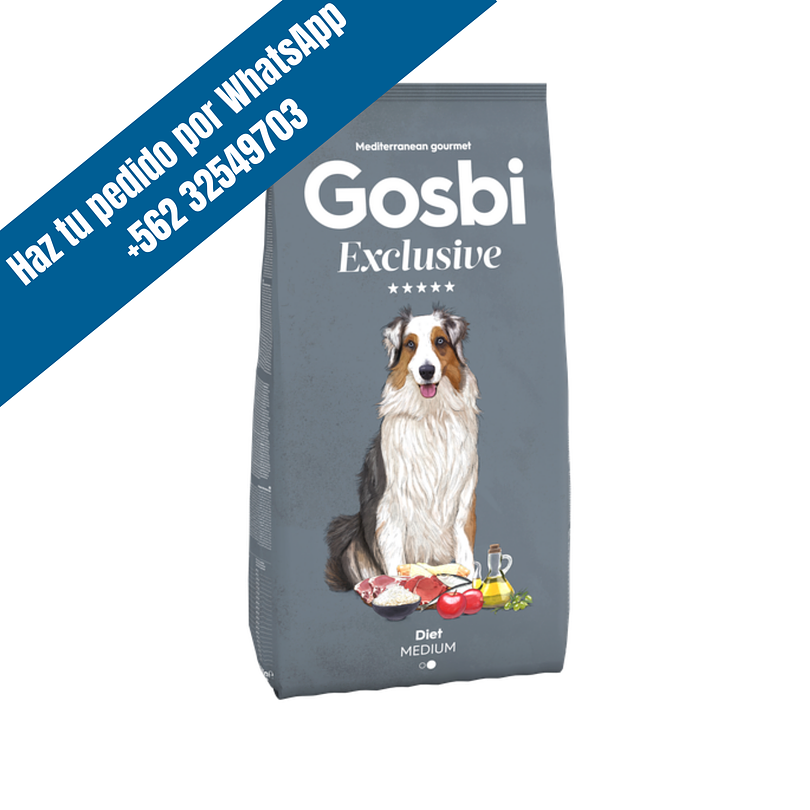 Gosbi Exclusive Diet Medium 12 Kg 2