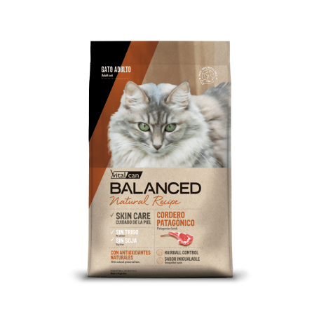 Balanced Natural Recipe Gato Cordero 7.5 Kg