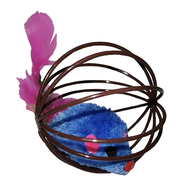 Juguete Raton En Jaula