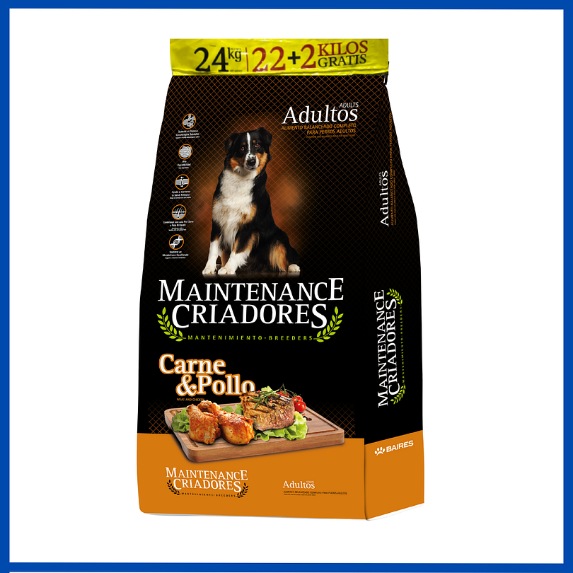 Criadores Maintenance Adulto 22+2 Kg  1