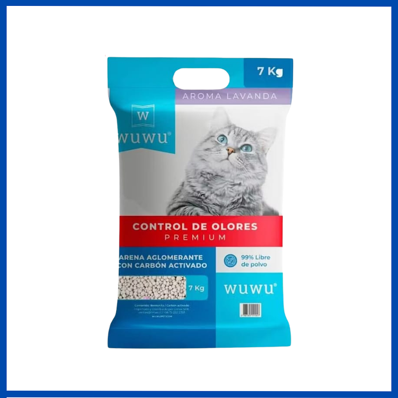 Wuwu Arena con Carbon 7 Kg Lavanda 1