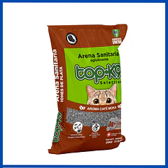 Topk9 Arena Aglutinante Con Iones de Plata Cafe Moka 25 Kg