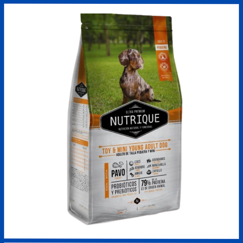 Nutrique Toy & Mini Young Adult Dog 3 Kg 1