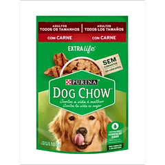 Dog Chow Todos Los Tamaños C/Carne 100 Gr