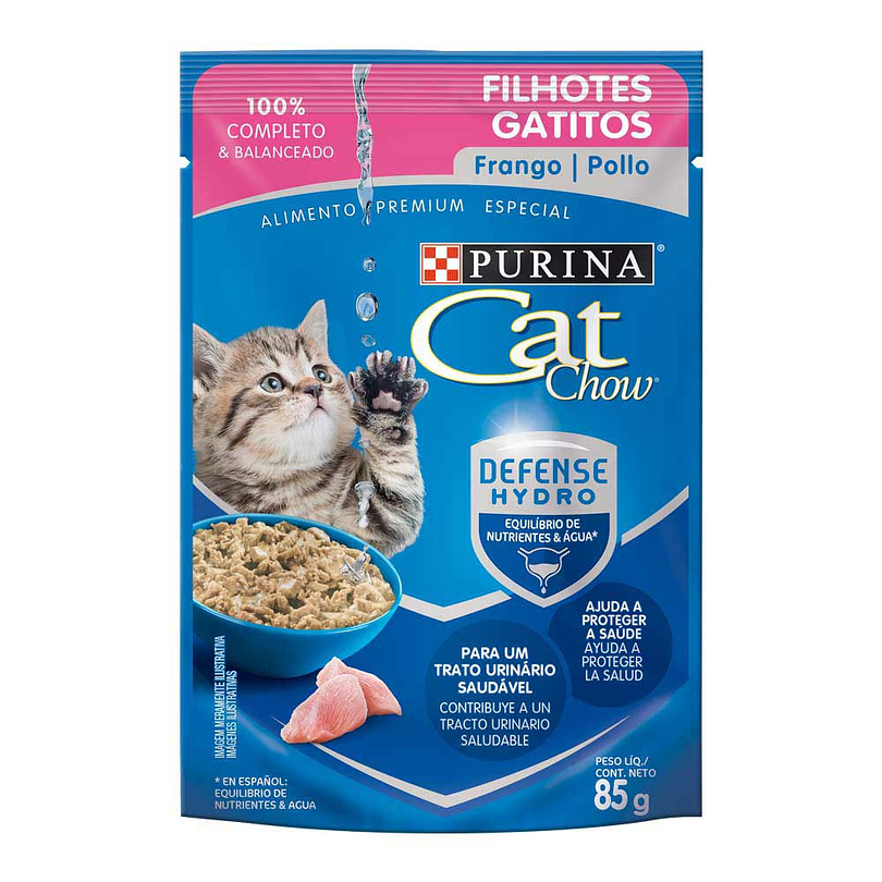 Pack 15 Pouch Cat Chow Gatitos Pollo 85 Gr 2