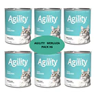 Pack 6 Latas Agility Gato Adulto Merluza 340 Gr 2