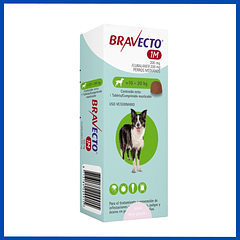 Bravecto  1 mes 200 Mg (10 - 20 Kg) 