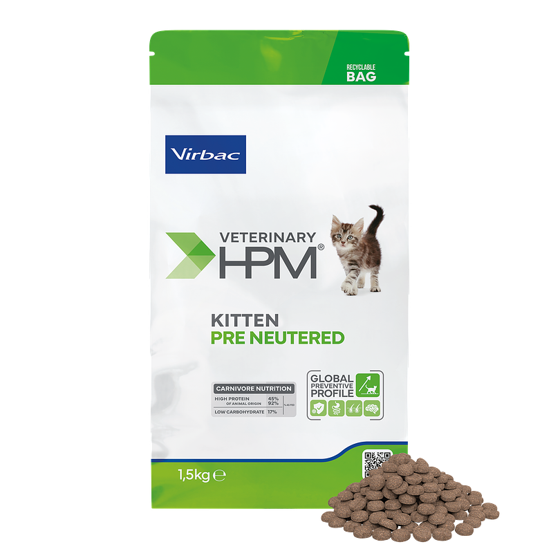 Hpm Kitten Pre Neutered Cat 1.5 Kg 1