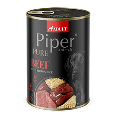 Piper Monoproteína Carne con Arroz integral 400 gr
