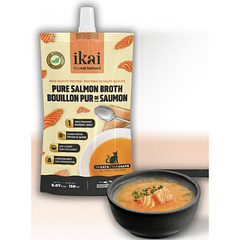 Ikai Caldo de Salmon Para Gatos 150 Ml